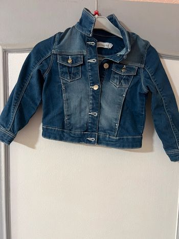 Veste en jean fille taille 4 ans marque Orchestra très bon état
