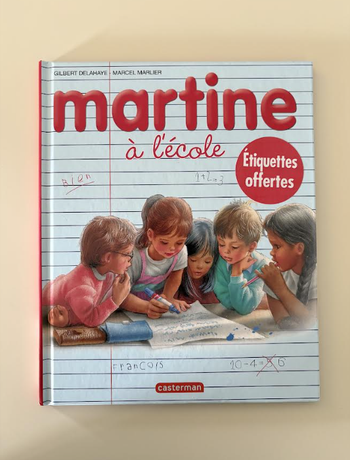Livre Martine à l'école