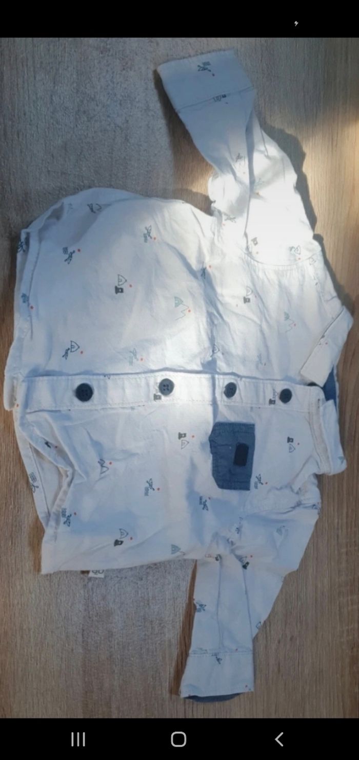 Chemise motif tippie kayak