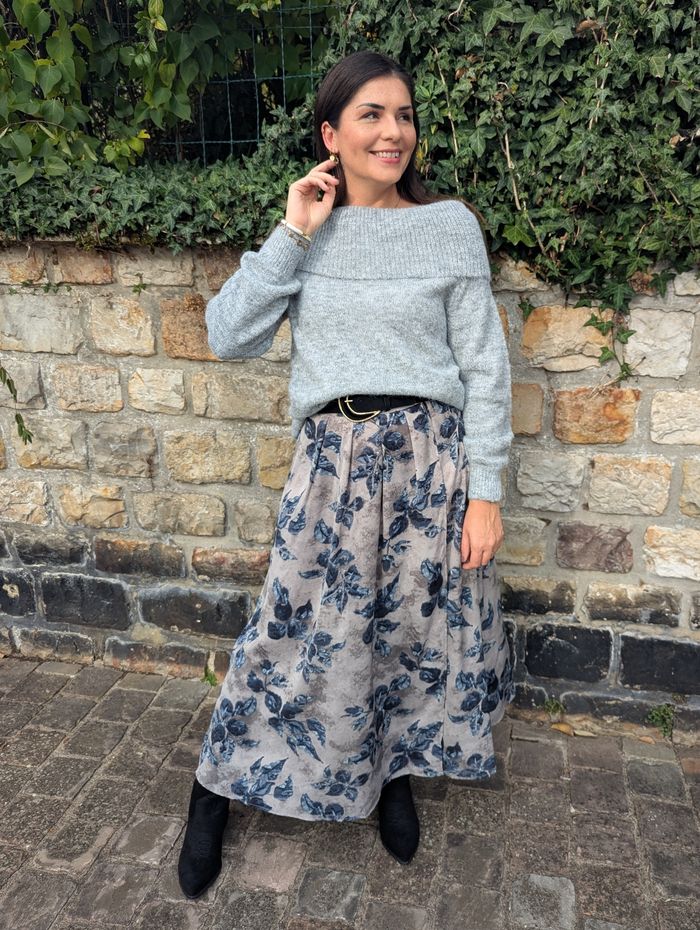 Jupe longue Mulhouse gris/beige
Taille S/M - photo numéro 2