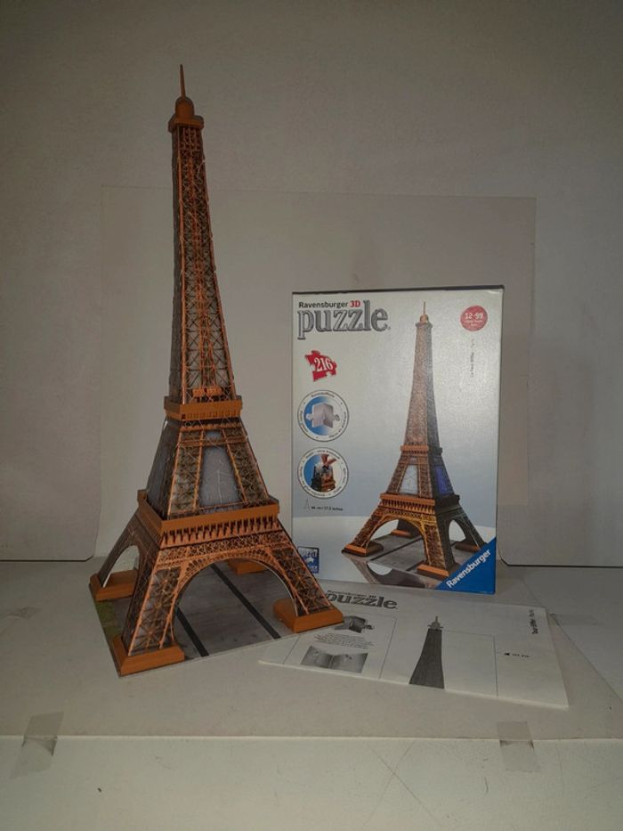Ravensburger puzzle 3d tour eiffel