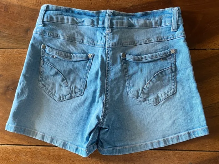 Short en jean élastique - photo numéro 5