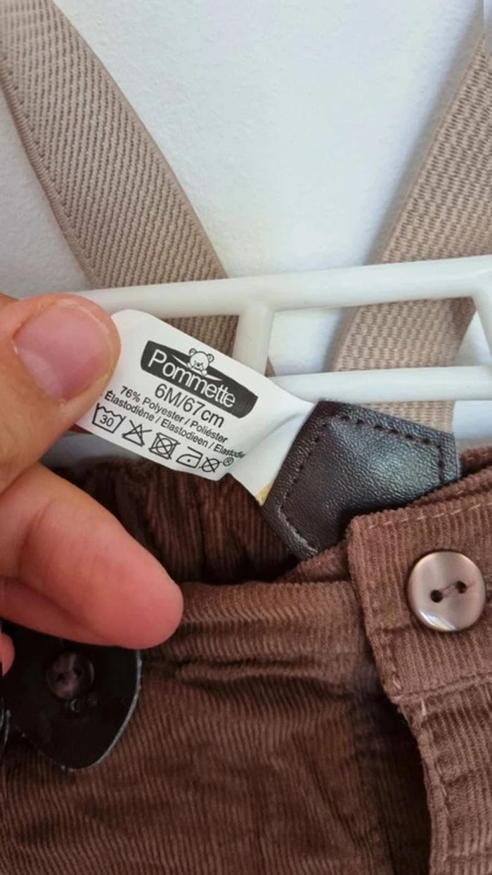 Pantalon avec bretelles 6m - photo numéro 3