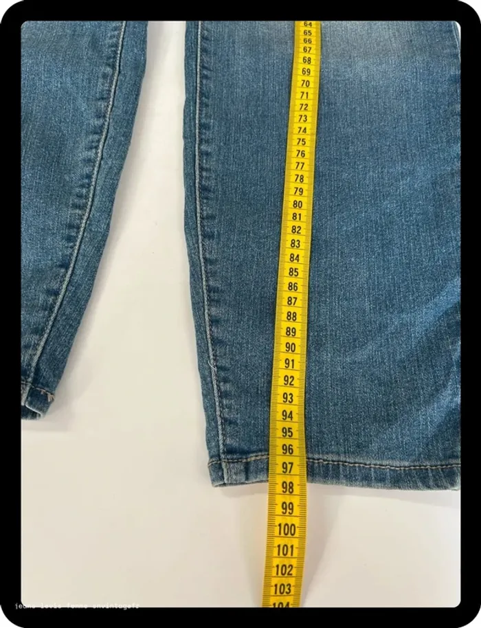 Jean Levi's Signature Femme Modern Skinny Bleu | Taille 22M FR52 | Défaut Fermeture | BP139 - photo numéro 8