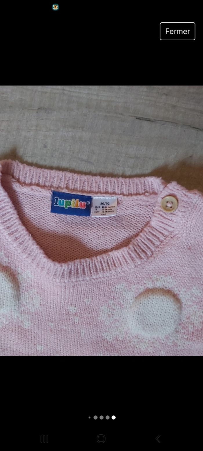 Pull lupilu 12-24 mois - photo numéro 3