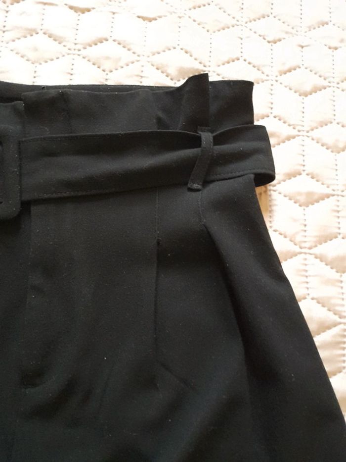 Pantalon à pinces noir - photo numéro 8