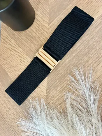 Très belle ceinture large élastique chic et élégante