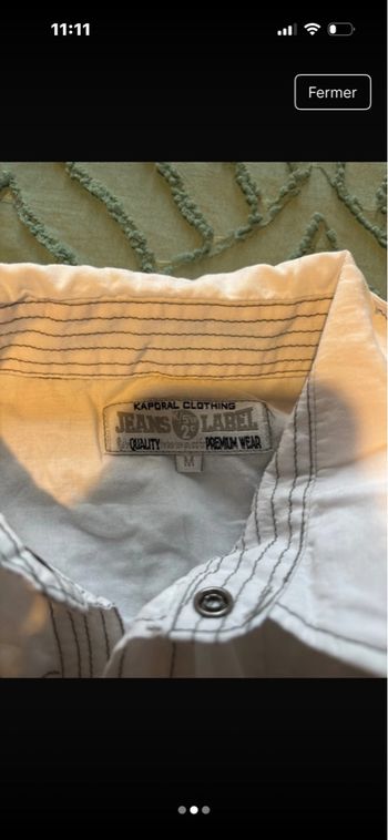 Kaporal chemise homme 