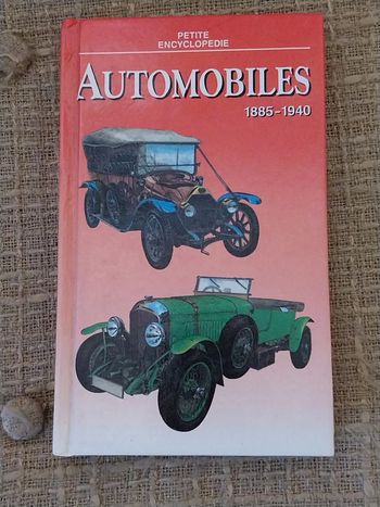 Petit livre Encyclopédie de l'automobile 1885 - 1940 - Juraj Porazik