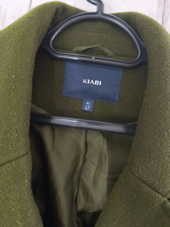 Manteau Vert olive Kiabi femme 40 - photo numéro 6