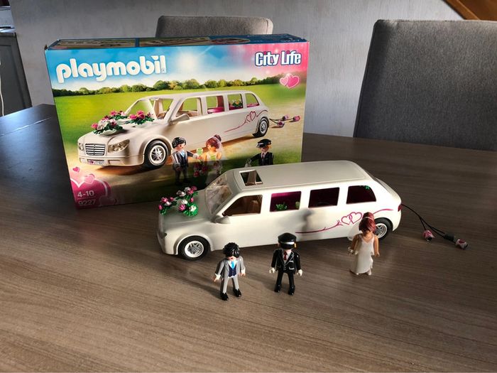 Limousine avec couple de mariés  playmobil 9227