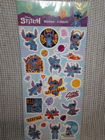 Autocollants stickers x2 Disney "Stitch"