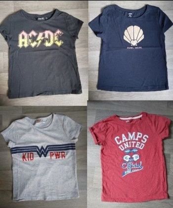 lot 4 t-shirt 8 ans