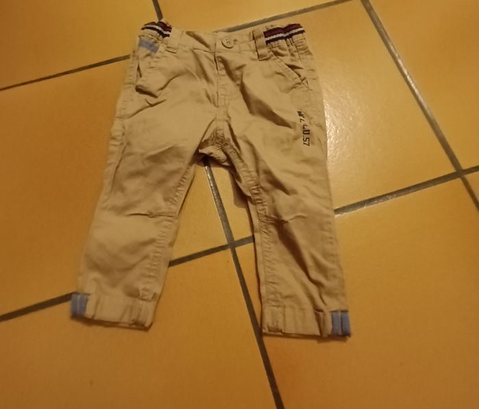 Pantalon Lulu Castagnette 12 mois marron