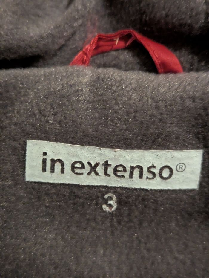 Manteau fillette 3a bordeaux - photo numéro 4