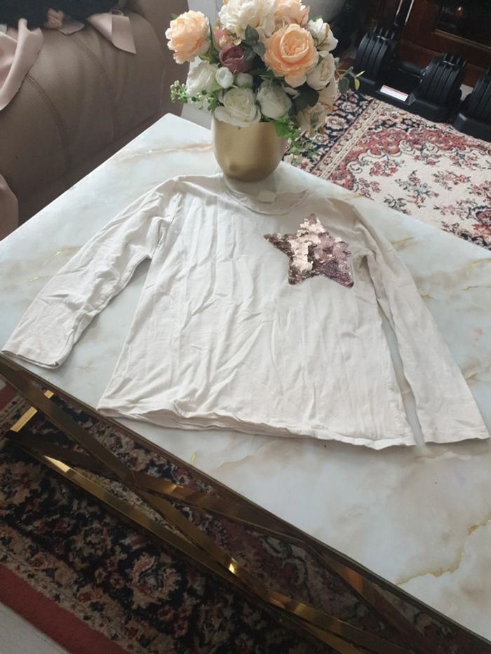 Tunique sequins zara 10 ans