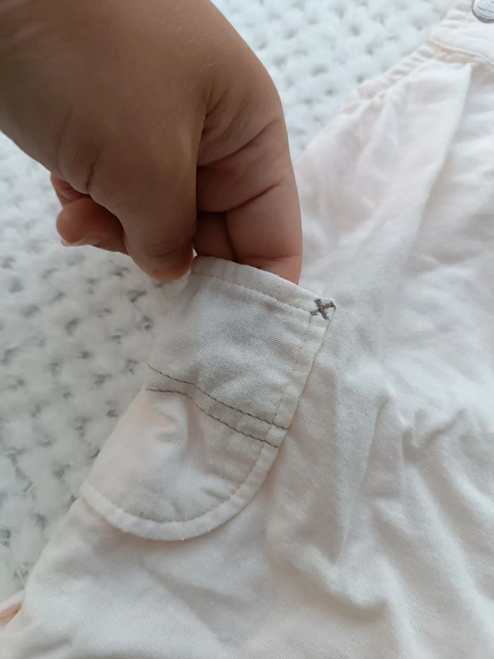 🔸 Combinaison short à bretelles Fille - Petit Bateau 3 Mois🔸 - photo numéro 7