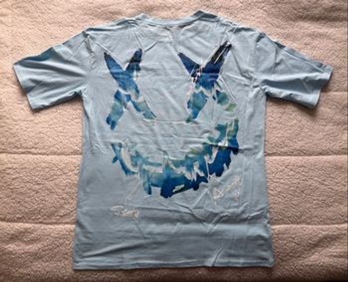 T-shirt imprimé, bleu ciel, Vanessa nucci, Taille S/M - photo numéro 1