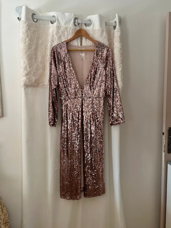 Kimono en sequins M neuf