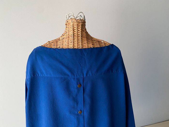 Blouse Zara bleu roi taille 36 - photo numéro 9