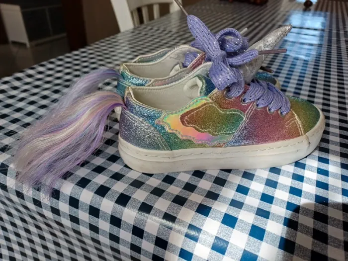 Sneakers licorne à paillettes Conguitos taille 25