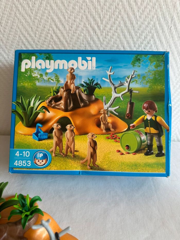 Playmobil 4853 famille suricate et soigneur - photo numéro 5