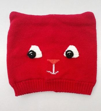 Du pareil au même bonnet polaire framboise taille 0/3 mois neuf