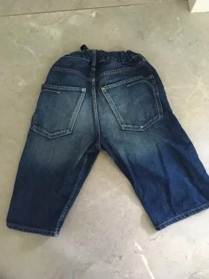 👖 pantacourt jean garçon 10/11 ans parfait état - photo numéro 3