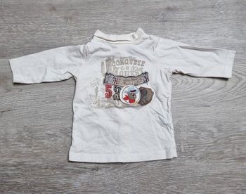 T-shirt manches longues Sergent Major 3 mois "Conquête de l'Ouest" Tres Bonne Etat