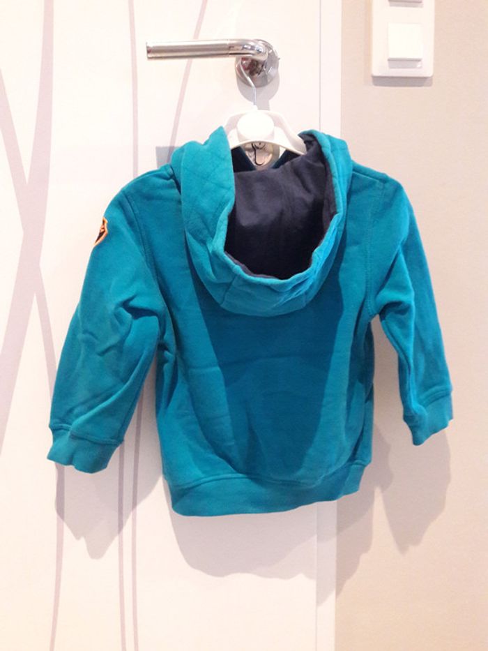 Sweet à capuche molletonné garçon 4ans - photo numéro 2