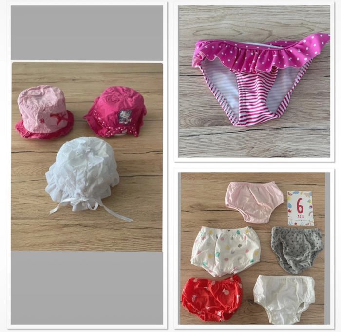Lot d’été bébé fille 6 mois