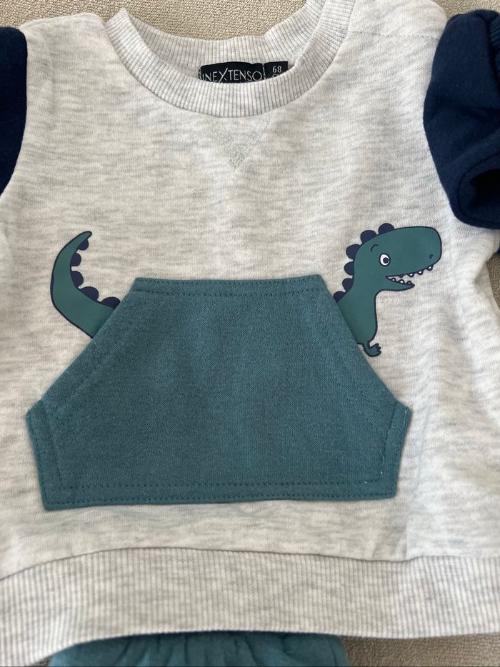 Ensemble sweat+pantalon 6-9 mois - photo numéro 3