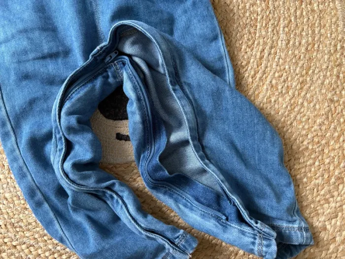 Salopette jeans bleu TAO tape à l’œil 36 mois 3 ans - photo numéro 5