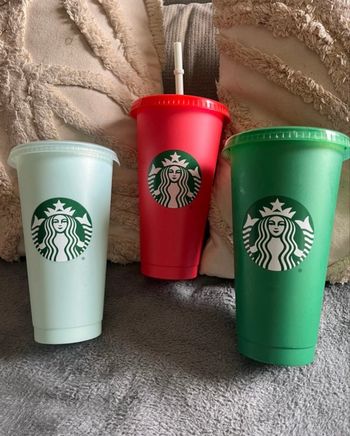 Lot gobelets starbucks
