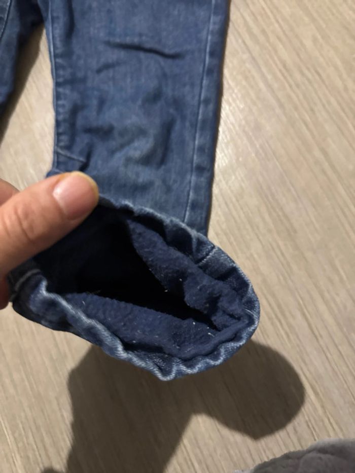 Jeans polaire sergent major 3 ans polaire à l’intérieur - photo numéro 3