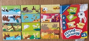 Jeu apprentissage animaux "Maman et ses petits" Neuf