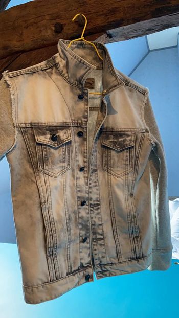 Veste en jean homme