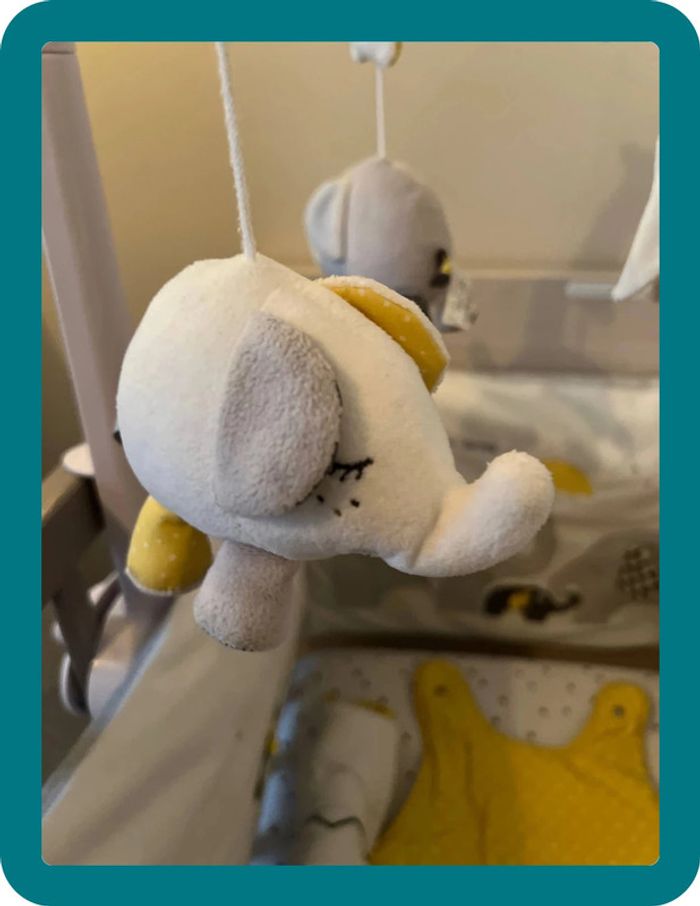 Mobile éveil musical pour lit bébé collection Babyfan - Sauthon - photo numéro 3