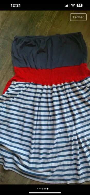 Top original épaules dénudées