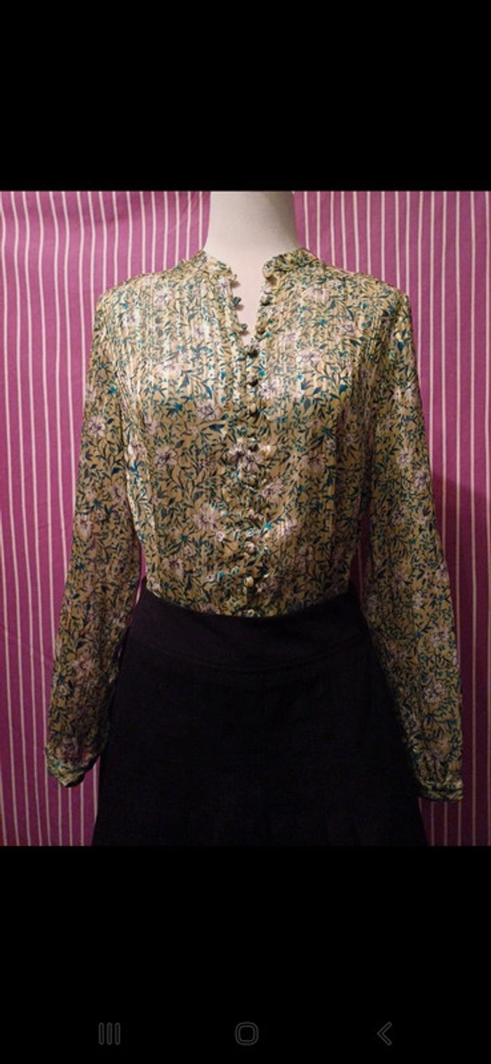 Blouses festives légèrement brillant 💚 - photo numéro 5