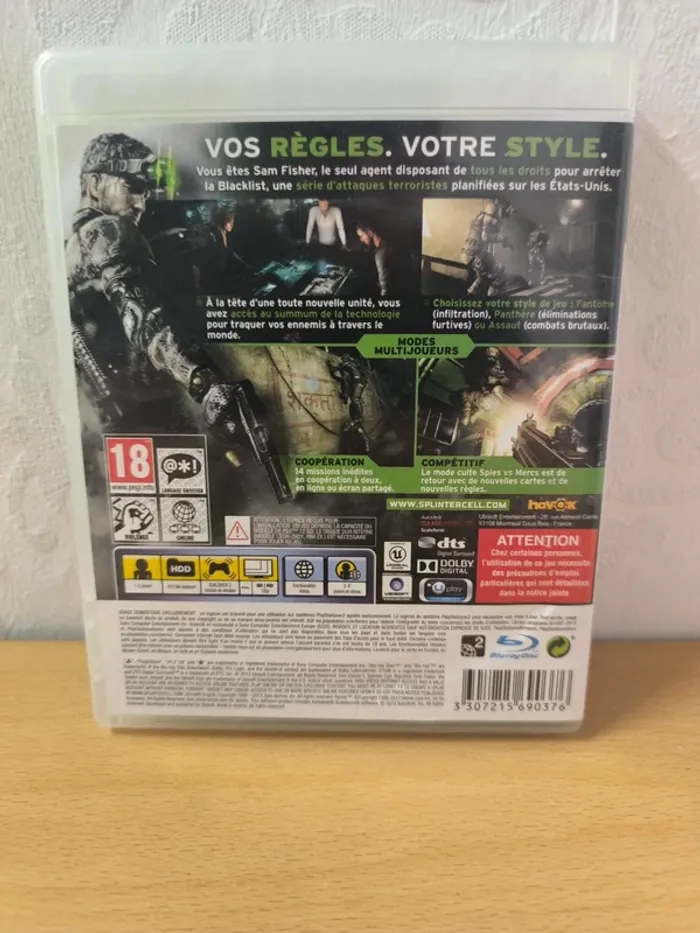 Splinter Cell Blacklist - PS3 - photo numéro 2