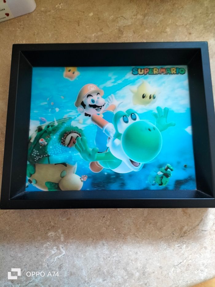 Décoration 🩵 cadre Super Mario - photo numéro 5