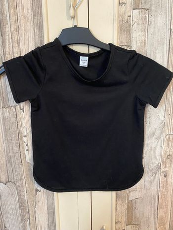 T-shirt Zara Fille Bleu Coton - Taille 5Y (110 Cm) - Neuf Avec étiquettes