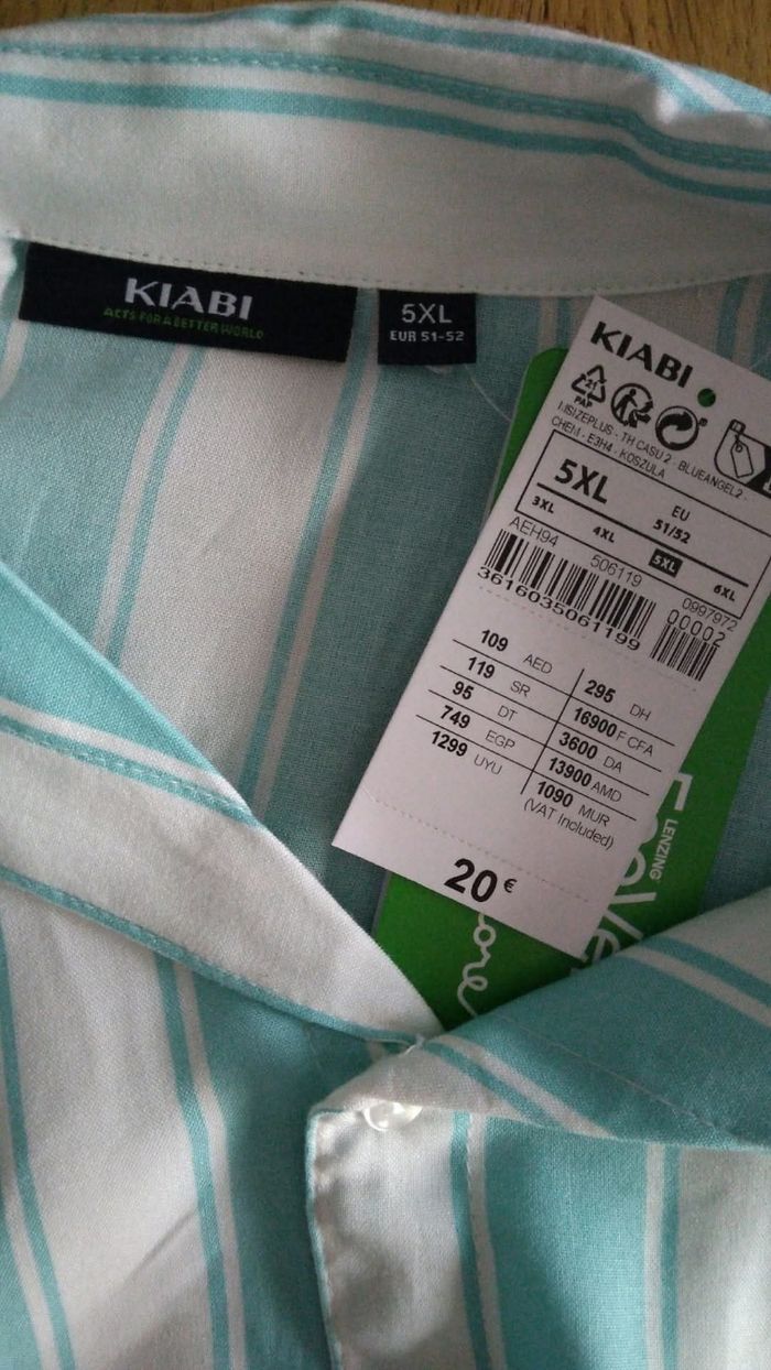 Chemise T.5XL Kiabi - photo numéro 4
