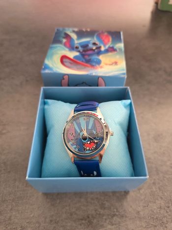[NEUF] Montre enfant Stitch bleue