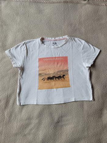Cropped top 8 ans c&a