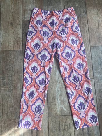 Pantalon d’été coloré Zara taille haute