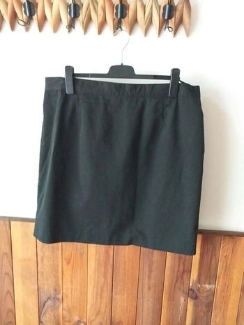 Jupe tailleur doublé noire