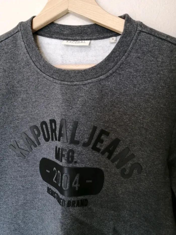 Pull Kaporal S gris - photo numéro 2