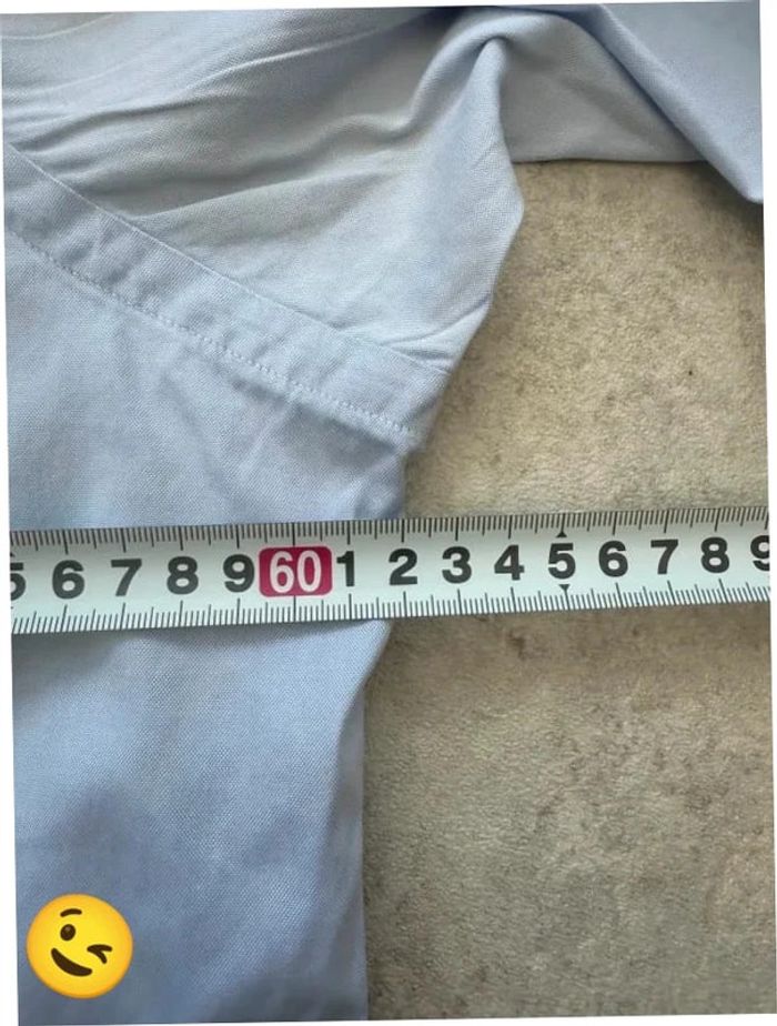 Chemise Ralph Lauren manche longue Taille L bleu Homme Men CHE16 - photo numéro 6